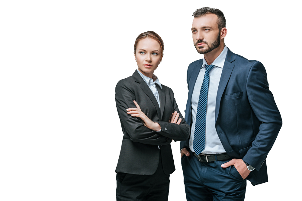serious-businesswoman-and-businessman-looking-away-PNG-1000